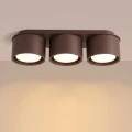 Lampa sufitowa MODO 3 brązowy Gx53 plafon SL.2484 SOLLUX LIGHTING