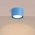Lampa sufitowa MODO 1 błękitny Gx53 plafon SL.2486 SOLLUX LIGHTING