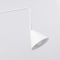 Lampa ścienna NOX 1 biały z włącznikiem kinkiet SL.2491 SOLLUX LIGHTING