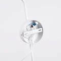 Lampa ścienna NOX 1 biały z włącznikiem kinkiet SL.2491 SOLLUX LIGHTING