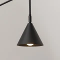 Lampa ścienna NOX 1 czarny z włącznikiem kinkiet SL.2492 SOLLUX LIGHTING