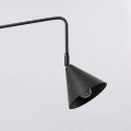Lampa ścienna NOX 1 czarny z włącznikiem kinkiet SL.2492 SOLLUX LIGHTING