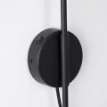 Lampa ścienna NOX 1 czarny z włącznikiem kinkiet SL.2492 SOLLUX LIGHTING
