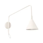Lampa ścienna NOX 1 beżowy z włącznikiem kinkiet SL.2494 SOLLUX LIGHTING