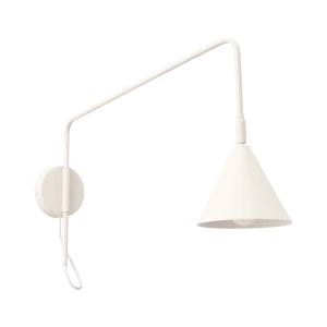 Lampa ścienna NOX 1 beżowy z włącznikiem kinkiet SL.2494 SOLLUX LIGHTING