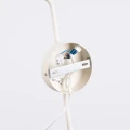 Lampa ścienna NOX 1 beżowy z włącznikiem kinkiet SL.2494 SOLLUX LIGHTING