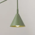 Lampa ścienna NOX 1 zielona oliwka z włącznikiem kinkiet SL.2495 SOLLUX LIGHTING