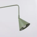 Lampa ścienna NOX 1 zielona oliwka z włącznikiem kinkiet SL.2495 SOLLUX LIGHTING