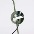 Lampa ścienna NOX 1 zielona oliwka z włącznikiem kinkiet SL.2495 SOLLUX LIGHTING