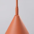 Lampa ścienna NOX 1 ochra czerwona z włącznikiem kinkiet SL.2496 SOLLUX LIGHTING