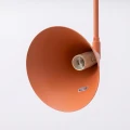 Lampa ścienna NOX 1 ochra czerwona z włącznikiem kinkiet SL.2496 SOLLUX LIGHTING