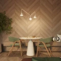 Lampa ścienna NOX 2 biały z włącznikiem kinkiet SL.2506 SOLLUX LIGHTING