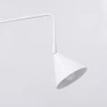 Lampa ścienna NOX 2 biały z włącznikiem kinkiet SL.2506 SOLLUX LIGHTING