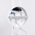 Lampa ścienna NOX 2 biały z włącznikiem kinkiet SL.2506 SOLLUX LIGHTING