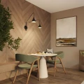 Lampa ścienna NOX 2 czarny z włącznikiem kinkiet SL.2507 SOLLUX LIGHTING