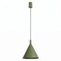 Lampa wisząca NOX 25 zielona oliwka zwis SL.2525 SOLLUX LIGHTING