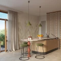 Lampa wisząca NOX 25 zielona oliwka zwis SL.2525 SOLLUX LIGHTING