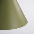 Lampa wisząca NOX 25 zielona oliwka zwis SL.2525 SOLLUX LIGHTING