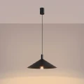 Lampa wisząca NOX 40 czarna zwis SL.2537 SOLLUX LIGHTING