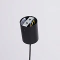 Lampa wisząca NOX 40 czarna zwis SL.2537 SOLLUX LIGHTING