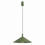 Lampa wisząca NOX 40 zielona oliwka zwis SL.2540 SOLLUX LIGHTING