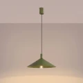 Lampa wisząca NOX 40 zielona oliwka zwis SL.2540 SOLLUX LIGHTING