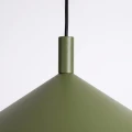Lampa wisząca NOX 40 zielona oliwka zwis SL.2540 SOLLUX LIGHTING