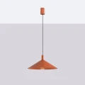Lampa wisząca NOX 40 ochra czerwona zwis SL.2541 SOLLUX LIGHTING