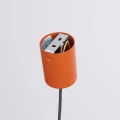 Lampa wisząca NOX 40 ochra czerwona zwis SL.2541 SOLLUX LIGHTING
