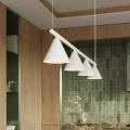 Lampa wisząca NOX 4L biała żyrandol SL.2551 SOLLUX LIGHTING