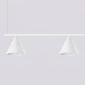 Lampa wisząca NOX 4L biała żyrandol SL.2551 SOLLUX LIGHTING