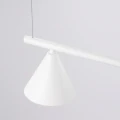 Lampa wisząca NOX 4L biała żyrandol SL.2551 SOLLUX LIGHTING