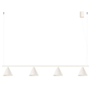 Lampa wisząca NOX 4L beżowa żyrandol SL.2554 SOLLUX LIGHTING
