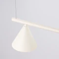 Lampa wisząca NOX 4L beżowa żyrandol SL.2554 SOLLUX LIGHTING