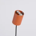 Lampa wisząca NOX 4L ochra czerwona żyrandol SL.2556 SOLLUX LIGHTING