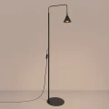 Lampa podłogowa NOX czarna lampa stojąca SL.2582 SOLLUX LIGHTING
