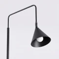 Lampa podłogowa NOX czarna lampa stojąca SL.2582 SOLLUX LIGHTING