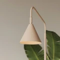 Lampa podłogowa NOX beżowa lampa stojąca SL.2584 SOLLUX LIGHTING
