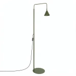Lampa podłogowa NOX zielona oliwka lampa stojąca SL.2585 SOLLUX LIGHTING