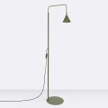 Lampa podłogowa NOX zielona oliwka lampa stojąca SL.2585 SOLLUX LIGHTING