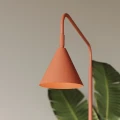 Lampa podłogowa NOX ochra czerwona lampa stojąca SL.2586 SOLLUX LIGHTING