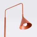 Lampa podłogowa NOX ochra czerwona lampa stojąca SL.2586 SOLLUX LIGHTING