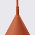Lampa podłogowa NOX ochra czerwona lampa stojąca SL.2586 SOLLUX LIGHTING