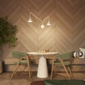 Lampa ścienna NOX 2 beżowy z włącznikiem kinkiet SL.2509 SOLLUX LIGHTING