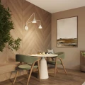 Lampa ścienna NOX 2 beżowy z włącznikiem kinkiet SL.2509 SOLLUX LIGHTING