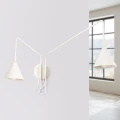Lampa ścienna NOX 2 beżowy z włącznikiem kinkiet SL.2509 SOLLUX LIGHTING