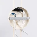 Lampa ścienna NOX 2 beżowy z włącznikiem kinkiet SL.2509 SOLLUX LIGHTING