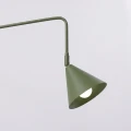 Lampa ścienna NOX 2 zielona oliwka z włącznikiem kinkiet SL.2510 SOLLUX LIGHTING