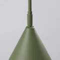 Lampa ścienna NOX 2 zielona oliwka z włącznikiem kinkiet SL.2510 SOLLUX LIGHTING