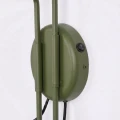 Lampa ścienna NOX 2 zielona oliwka z włącznikiem kinkiet SL.2510 SOLLUX LIGHTING
